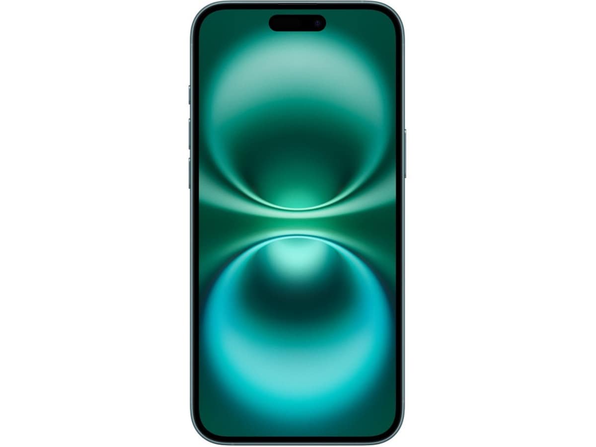 iPhone 16 Plus 128GB (blågrön) Mobiltelefoner