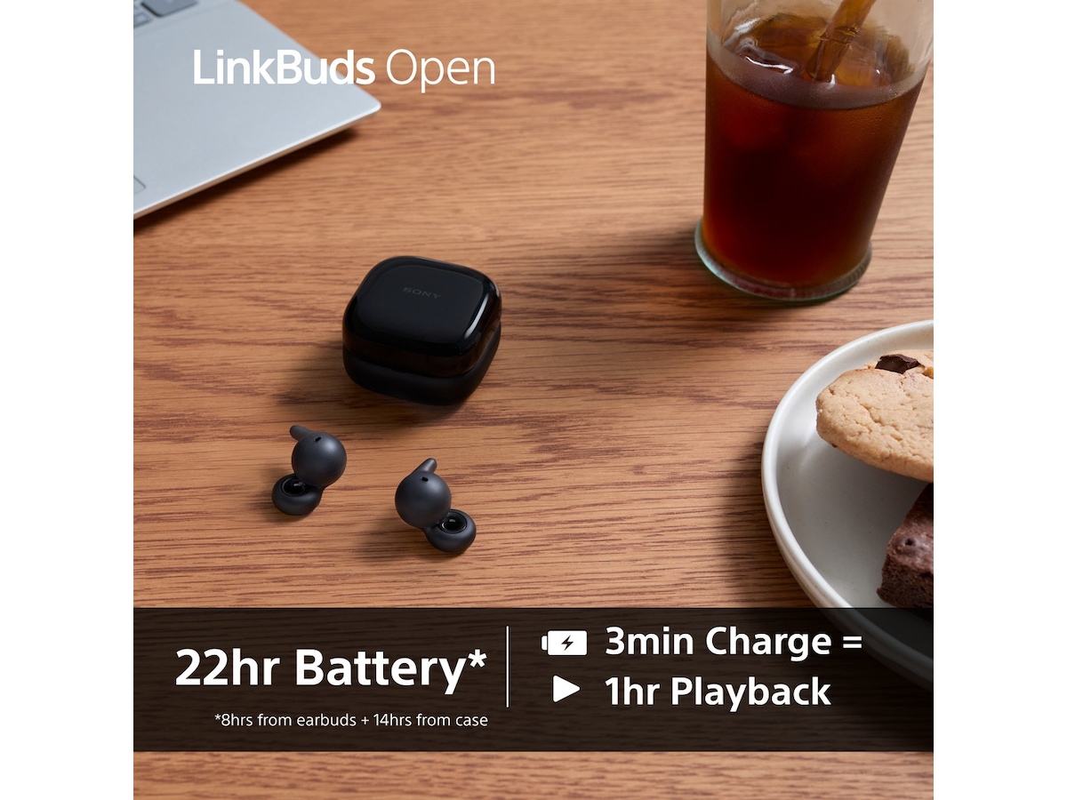 Sony Linkbuds Open true wireless öronproppar (vit) In-ear hörlurar