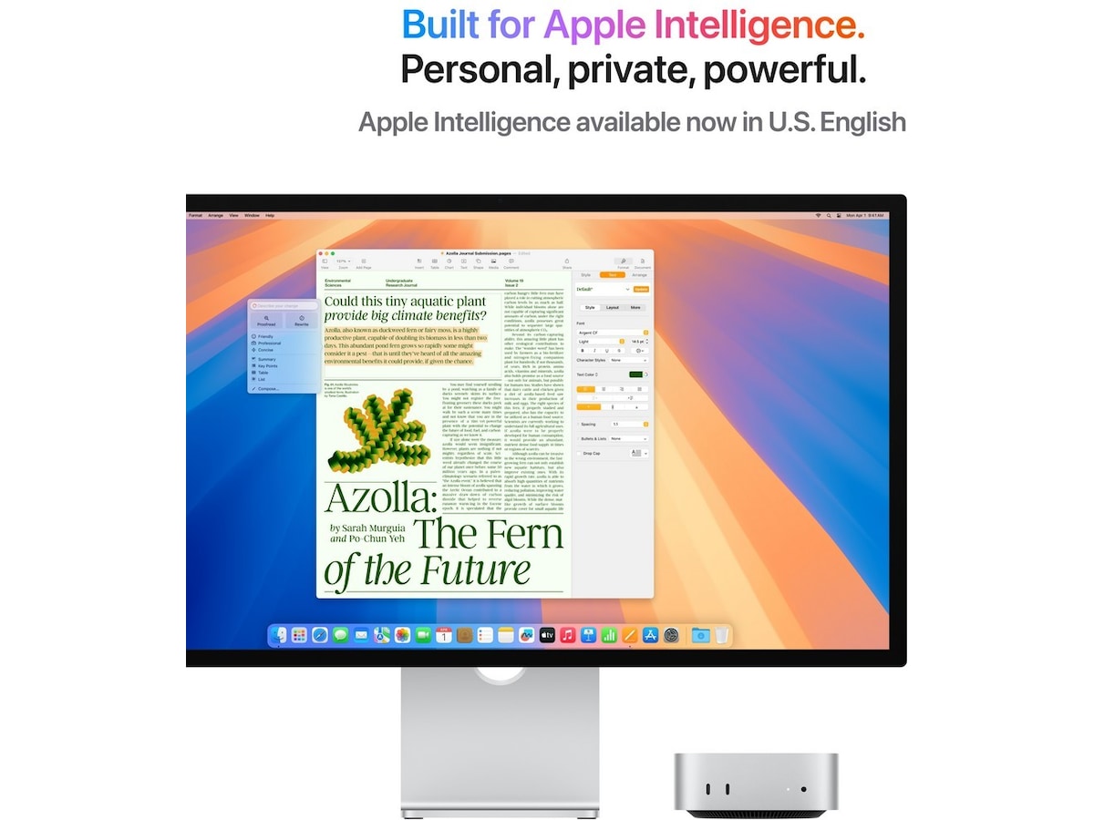 Mac Mini M4 (2024) 256GB Stationär dator