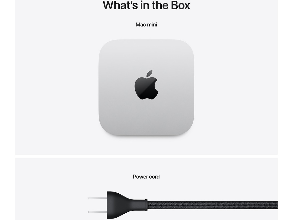 Mac Mini M4 (2024) 256GB Stationär dator