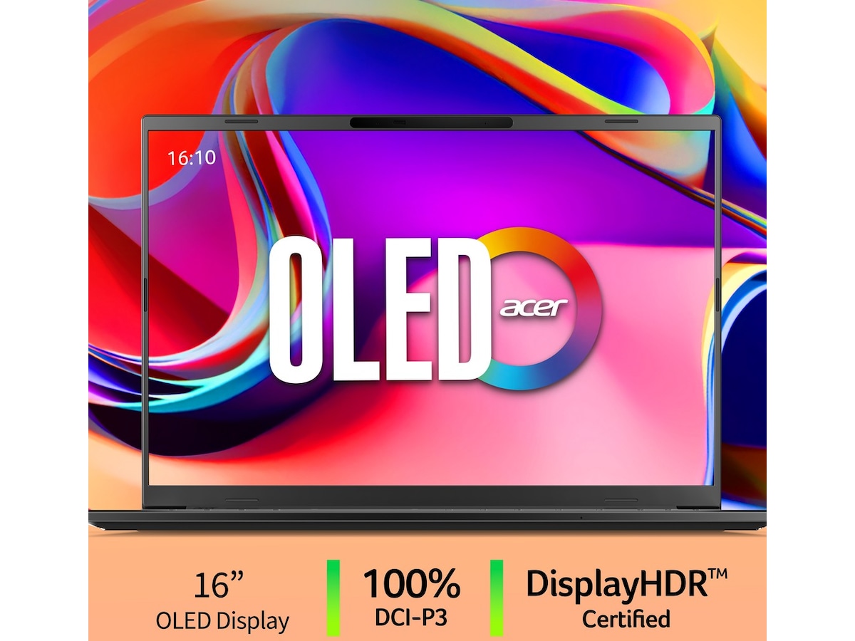 Acer Aspire 16 AI 16" OLED WUXGA+ Copilot+ PC Datorer - Bärbara / laptop