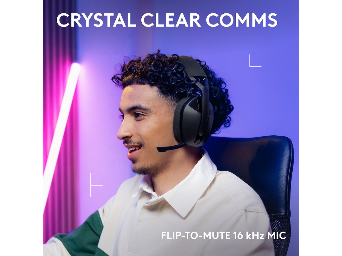 Logitech G321 Lightspeed Trådlöst Gamingheadset (svart) Gamingheadset