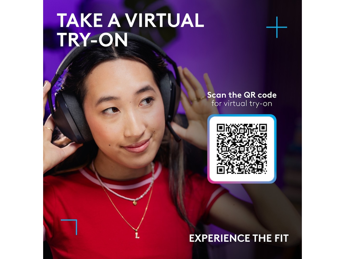 Logitech G321 Lightspeed Trådlöst Gamingheadset (svart) Gamingheadset