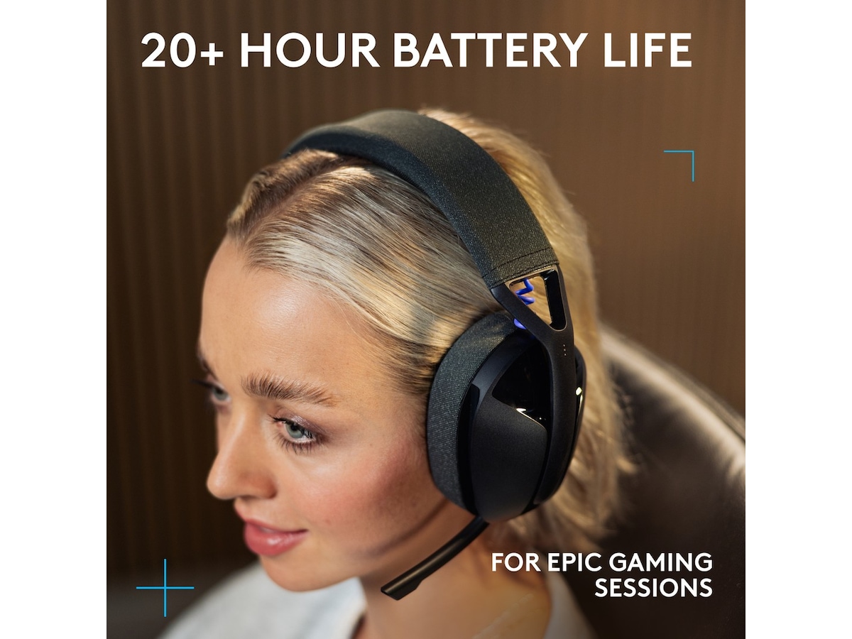 Logitech G321 Lightspeed Trådlöst Gamingheadset (svart) Gamingheadset