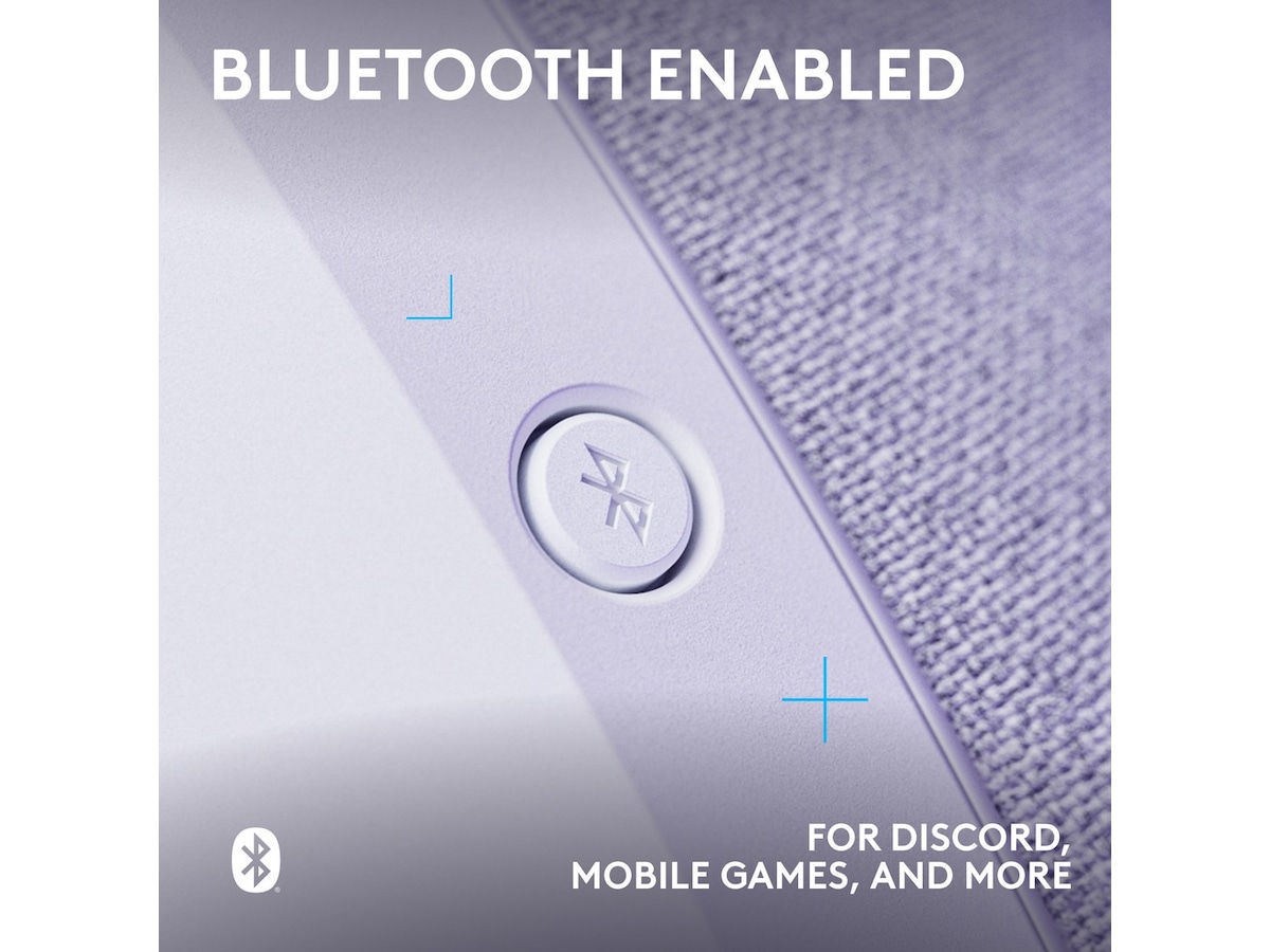 Logitech G321 Lightspeed trådlöst gamingheadset (vit) Gamingheadset