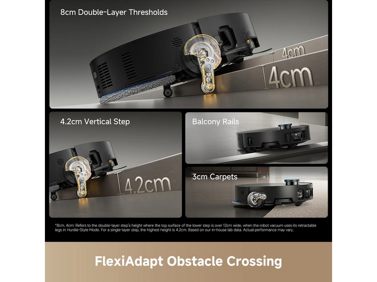 Dreame matrix 10 Ultra Robotstøvsuger (sort) Robotdammsugare