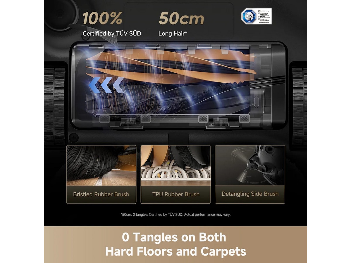 Dreame matrix 10 Ultra Robotstøvsuger (sort) Robotdammsugare