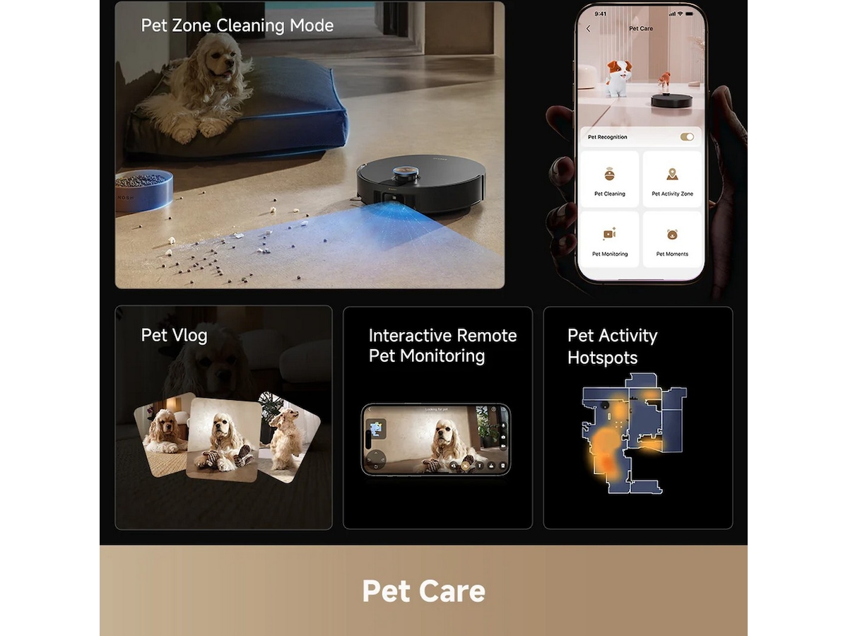 Dreame matrix 10 Ultra Robotstøvsuger (sort) Robotdammsugare