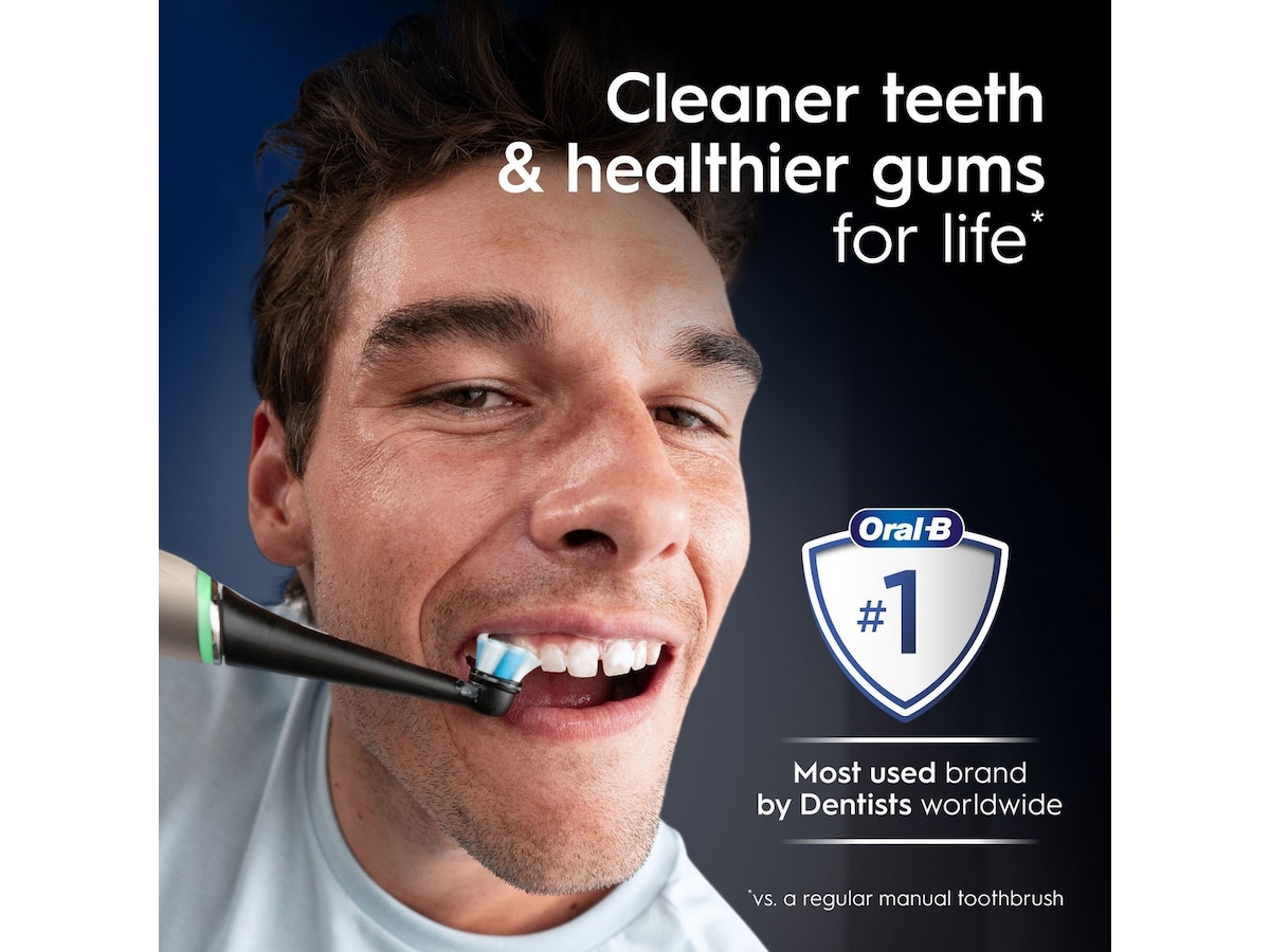 Oral-B iO10 Eltandborste (Lunar Gold) Eltandborste