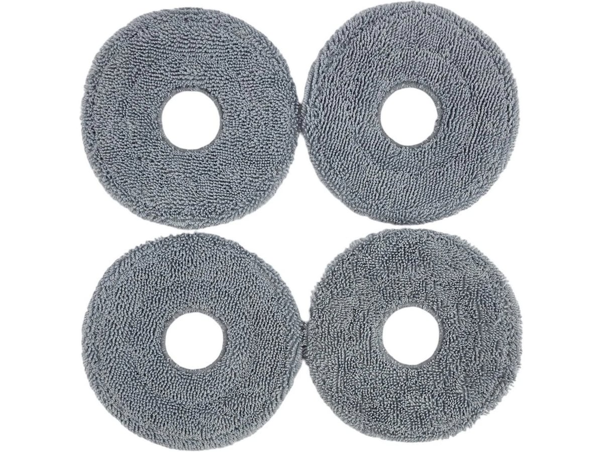 Roborock Saros antibakterielle roterende moppepuder 4 stk Tillbehör för dammsugare & rengöring
