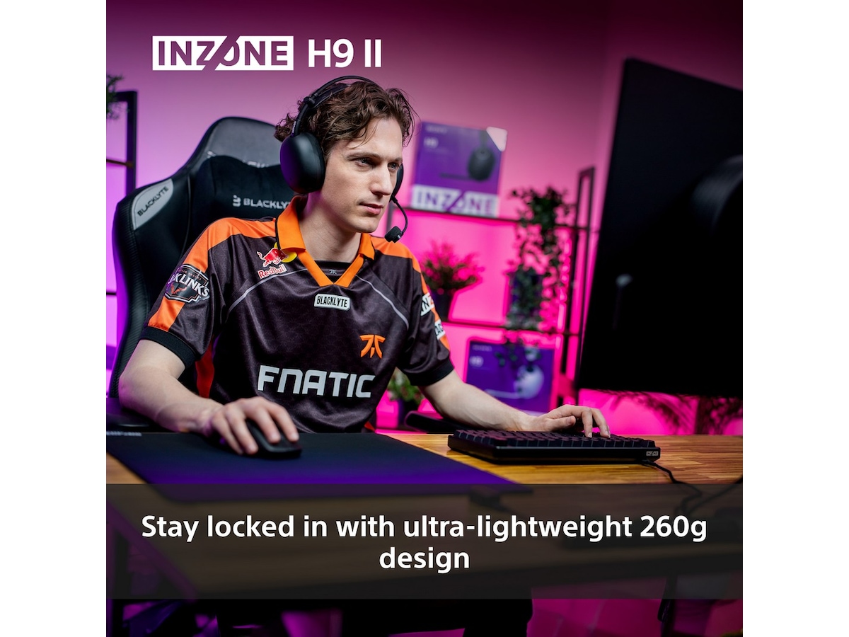 Sony INZONE H9 II Trådløst Støjreducerende Headset (hvid) Gamingheadset