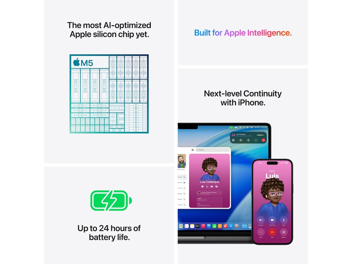 Macbook Pro 14 M5 (2025) 512GB (space black) Datorer - Bärbara / laptop