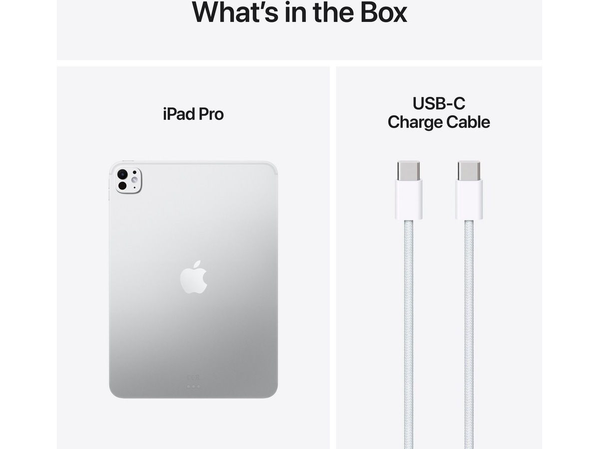 iPad Pro 11" (2025) 2TB WiFi (sølv) Surfplattor