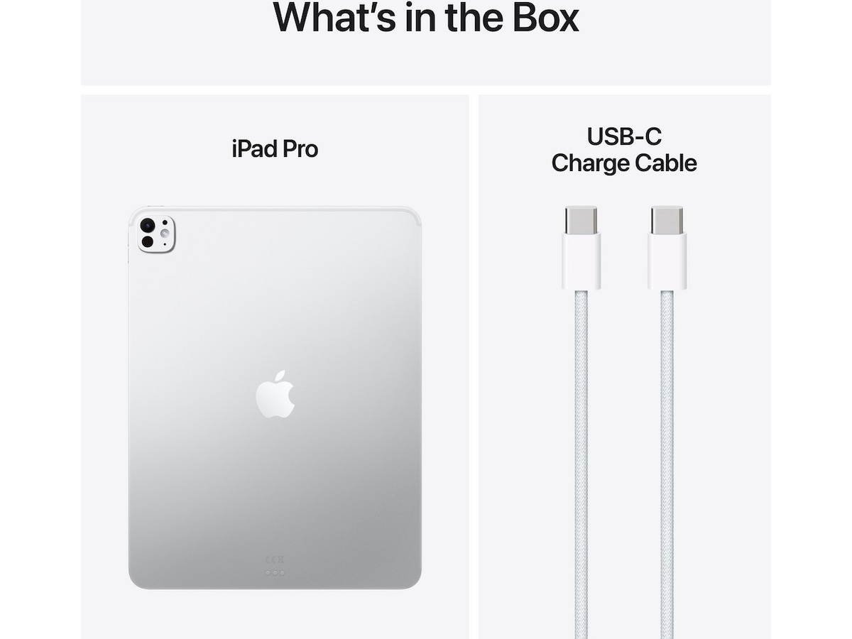 iPad Pro 13" (2025) 2TB WiFi (sølv) Surfplattor