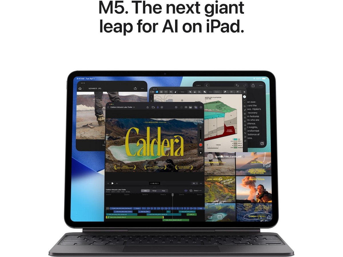 iPad Pro 11" (2025) 1TB 5G (sølv) Surfplattor