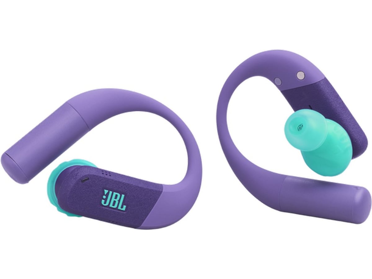 JBL Endurance PEAK 4 True Wireless Hörlurar, in-ear (lila) In-ear hörlurar