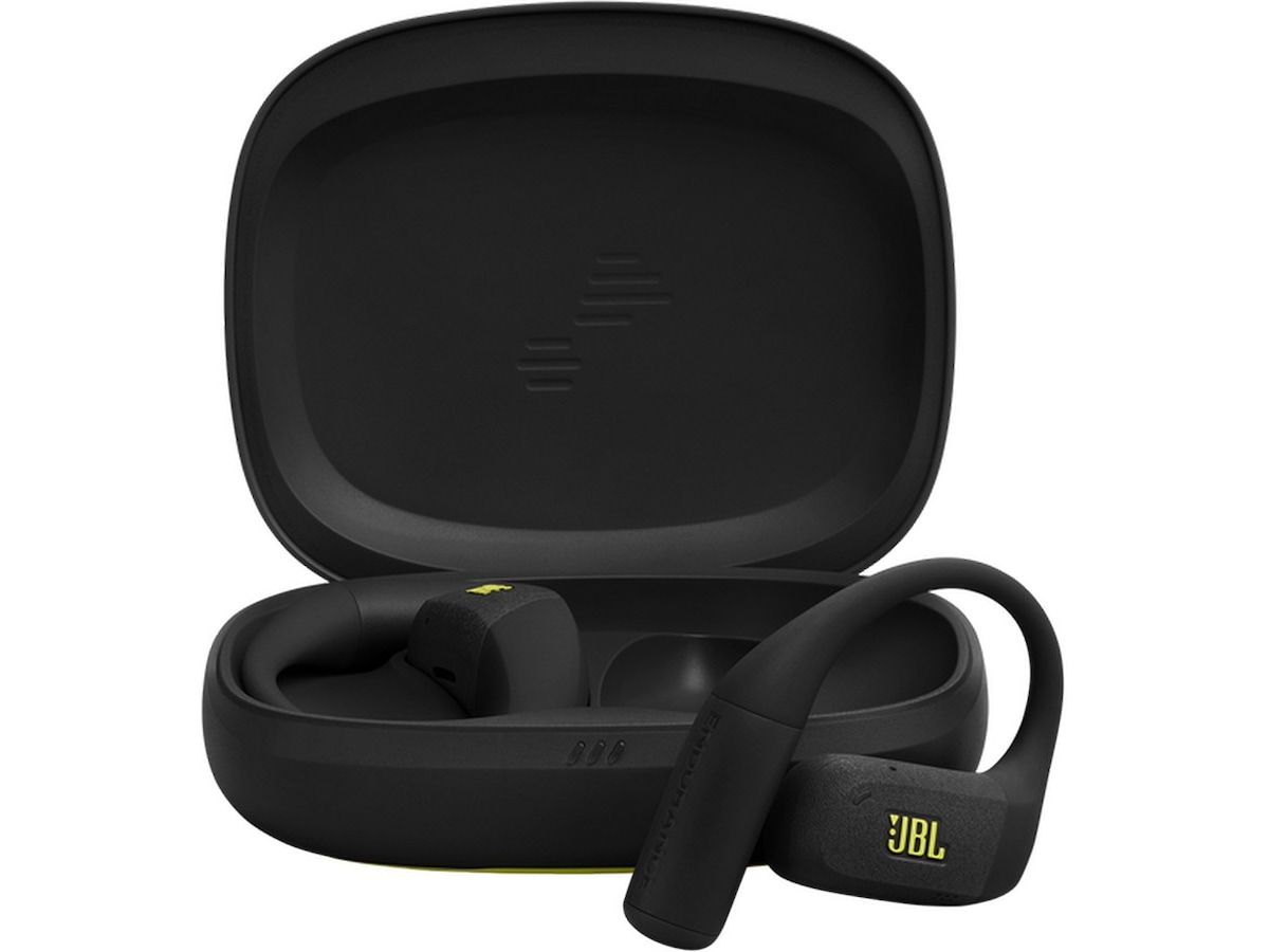 JBL Endurance Zone Trådlösa öronproppar, Open Ear (svart/lime) In-ear hörlurar