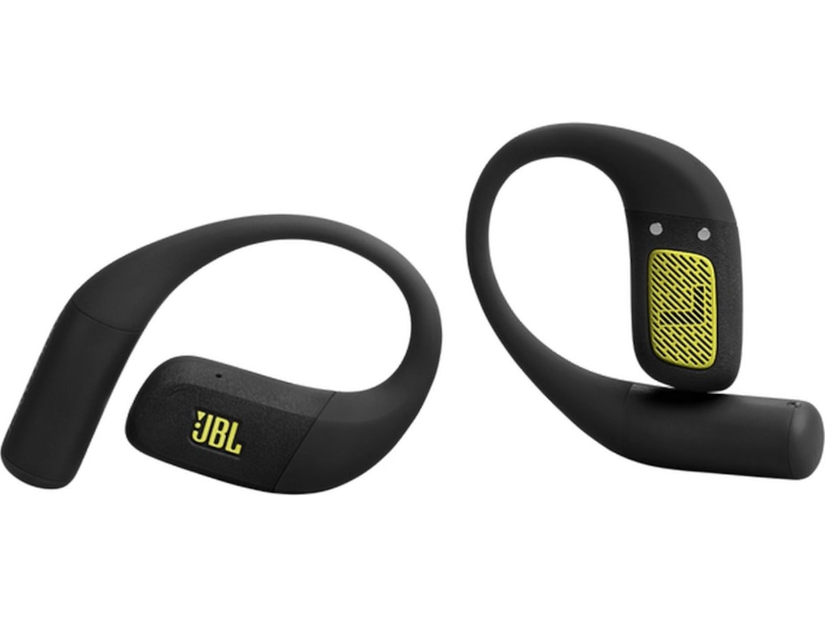 JBL Endurance Zone Trådlösa öronproppar, Open Ear (svart/lime) In-ear hörlurar
