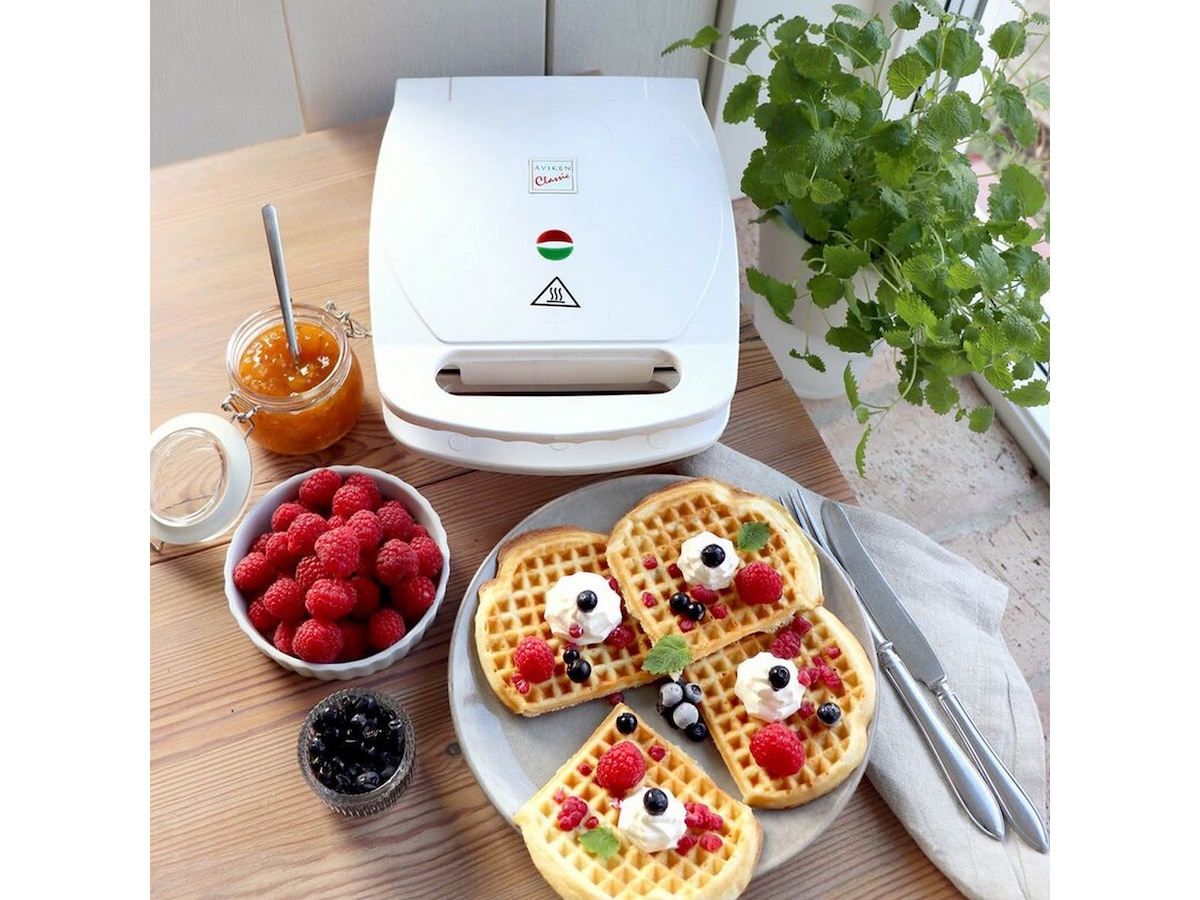 Åviken Classic våffeljärn (vit) Våffeljärn