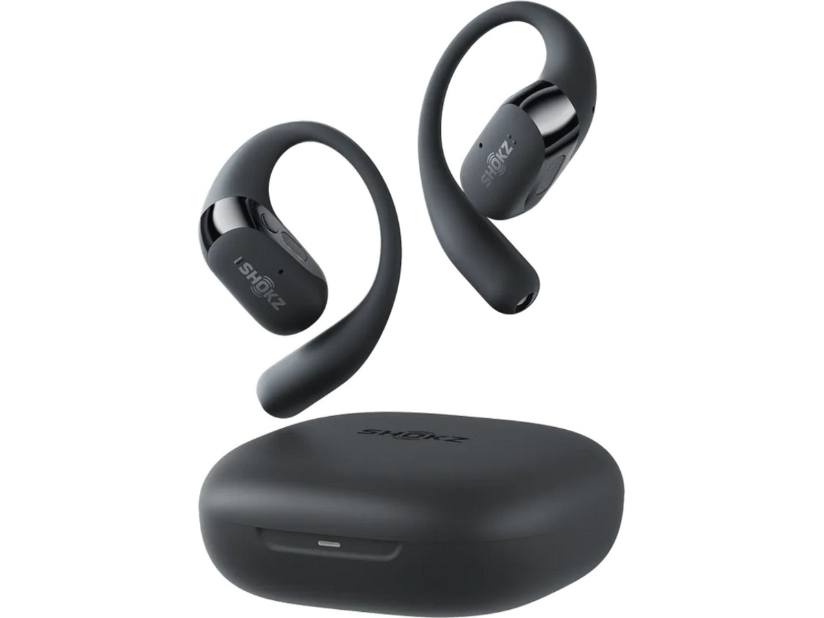 SHOKZ OpenFit 2+ Trådlösa Öronproppar, On-Ear (sort) In-ear hörlurar