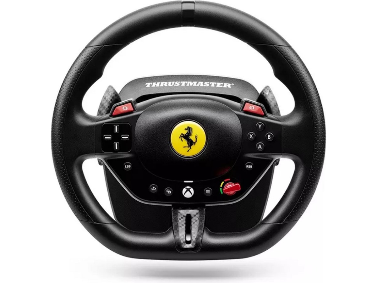 Thrustmaster T98-X Ferrari 296 GTS Racing Wheel Ratt och pedaler