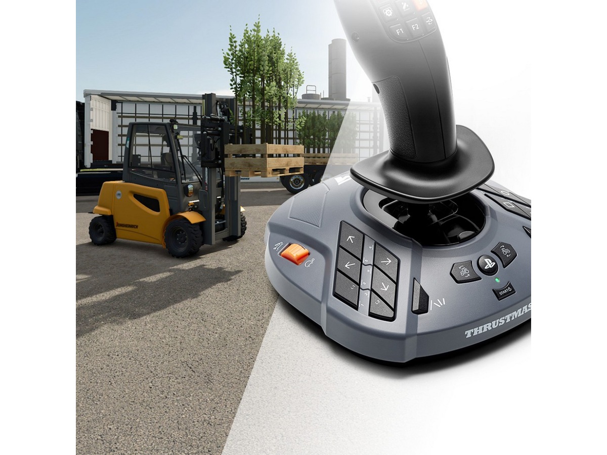 Thrustmaster Simtask Farmstick PS5 Ratt och pedaler