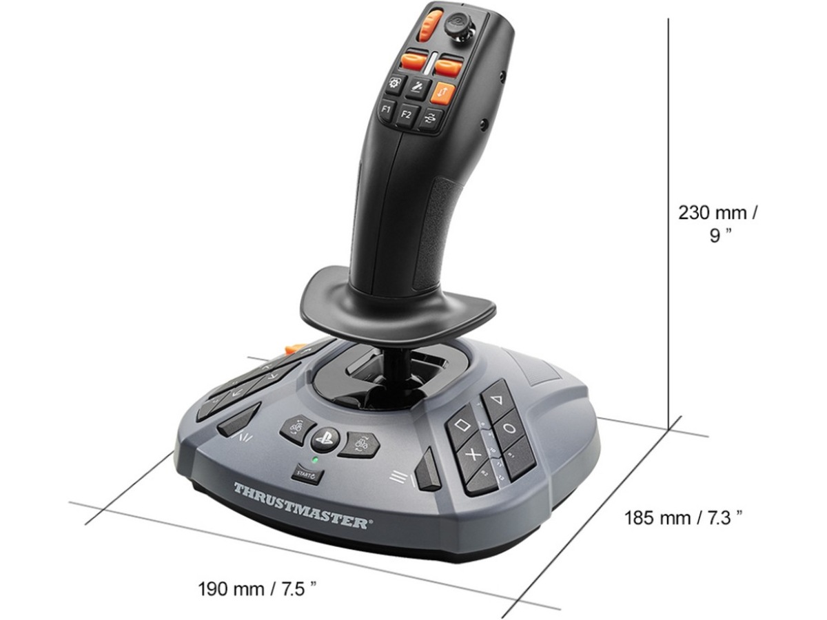 Thrustmaster Simtask Farmstick PS5 Ratt och pedaler