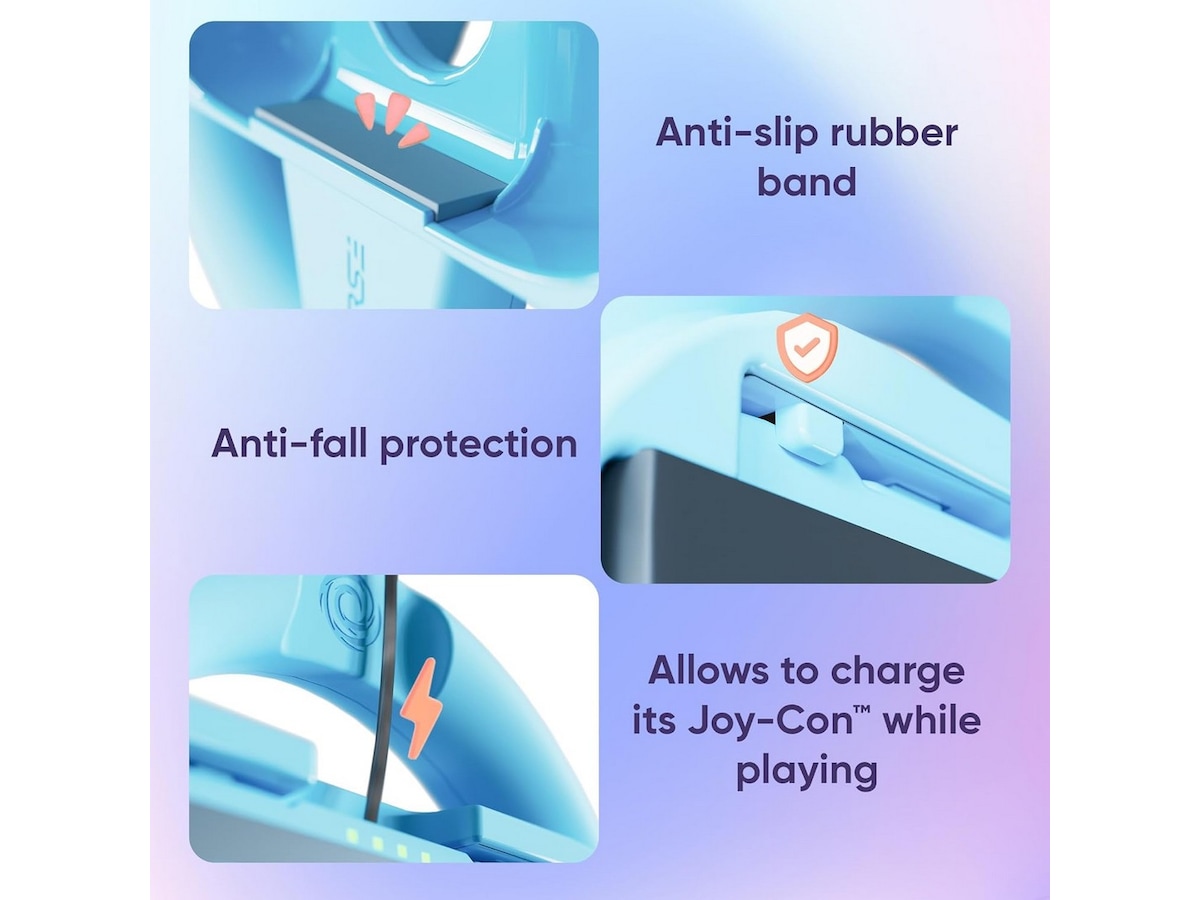 Oniverse 4-pack racingshjul för Switch 2 Tillbehör till spelkonsoler