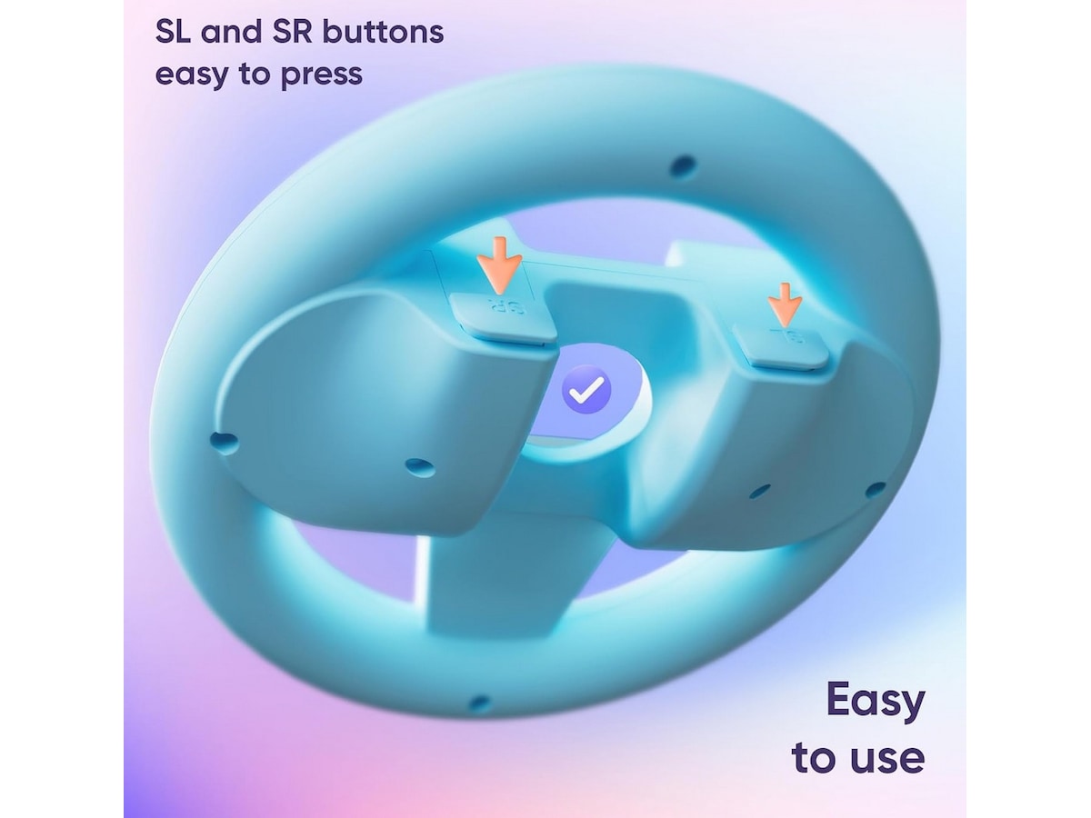 Oniverse 4-pack racingshjul för Switch 2 Tillbehör till spelkonsoler