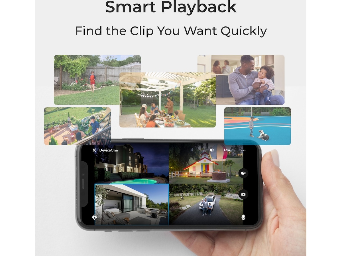 Reolink NVS8 8-Channel NVR + 2TB HDD Övervakningskamera