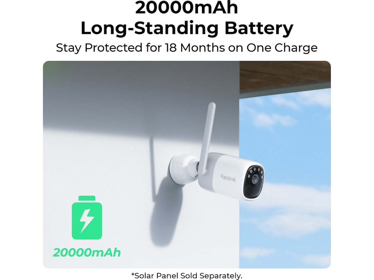 Reolink Home Hub med 2X Altas-kamera Övervakningskamera