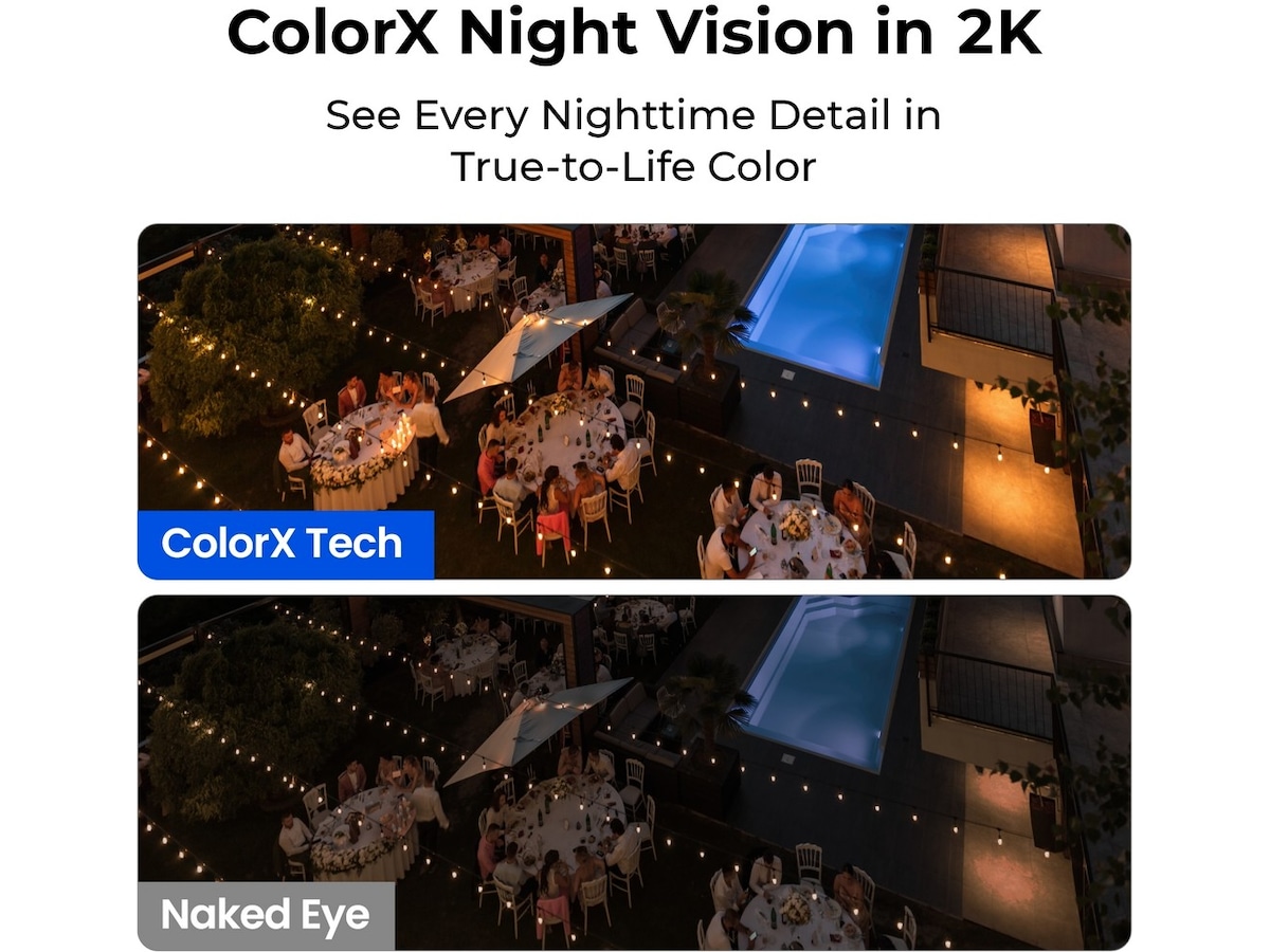 Reolink Home Hub med 2X Altas-kamera Övervakningskamera