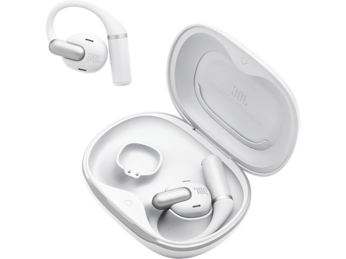 JBL Sense Pro Trådlösa öronsnäckor, Open-ear (vit) In-ear hörlurar