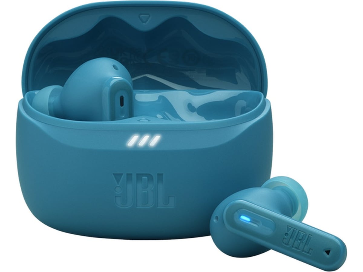 JBL Tune Beam 2 Trådlösa öronproppar (turkos) In-ear hörlurar