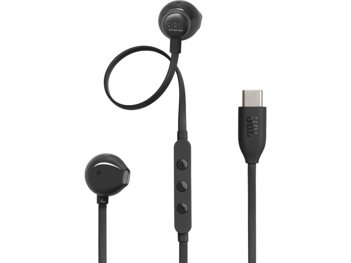JBL Tune 305C trådbundna öronsnäckor, In-Ear (svart) In-ear hörlurar