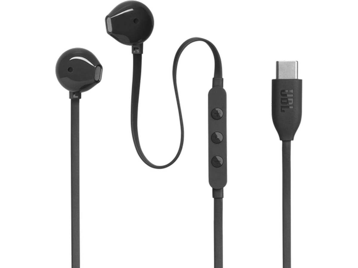 JBL Tune 305C trådbundna öronsnäckor, In-Ear (svart) In-ear hörlurar