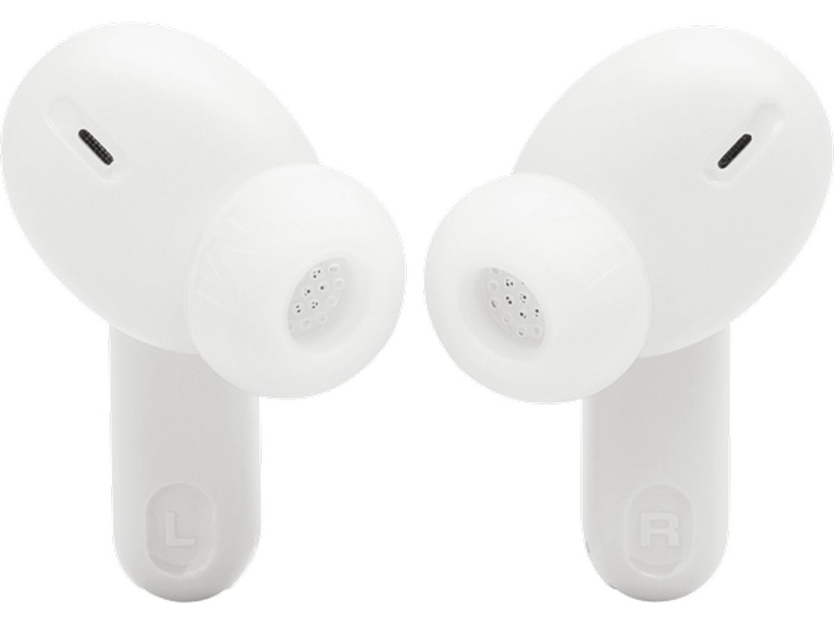 JBL Tune Beam 2 Trådlösa öronproppar (vit) In-ear hörlurar