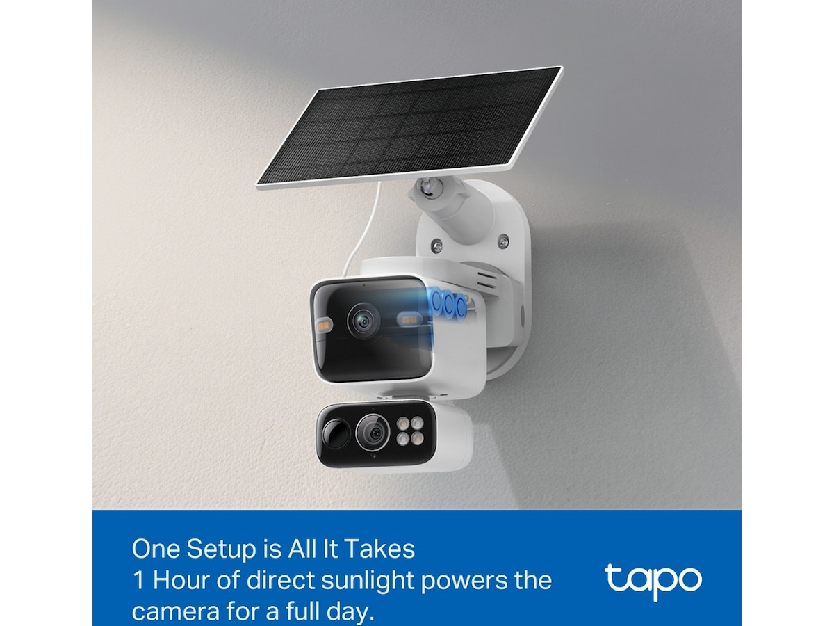 TP-Link Tapo C645D KIT övervakningskamera, solcellsdriven Övervakningskamera