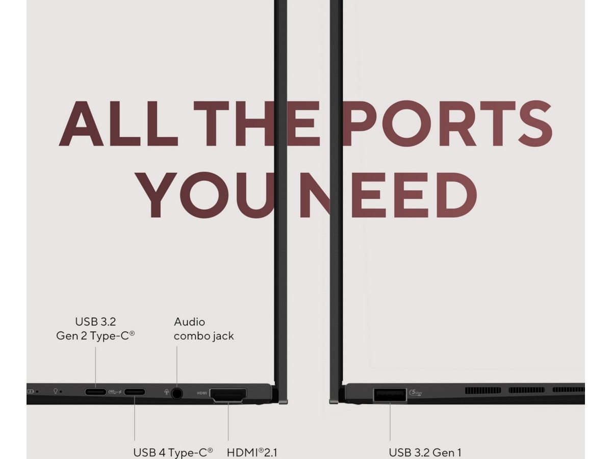 ASUS Zenbook 14 UM3406GA 14" WUXGA Touch (Jade Black) Datorer - Bärbara / laptop