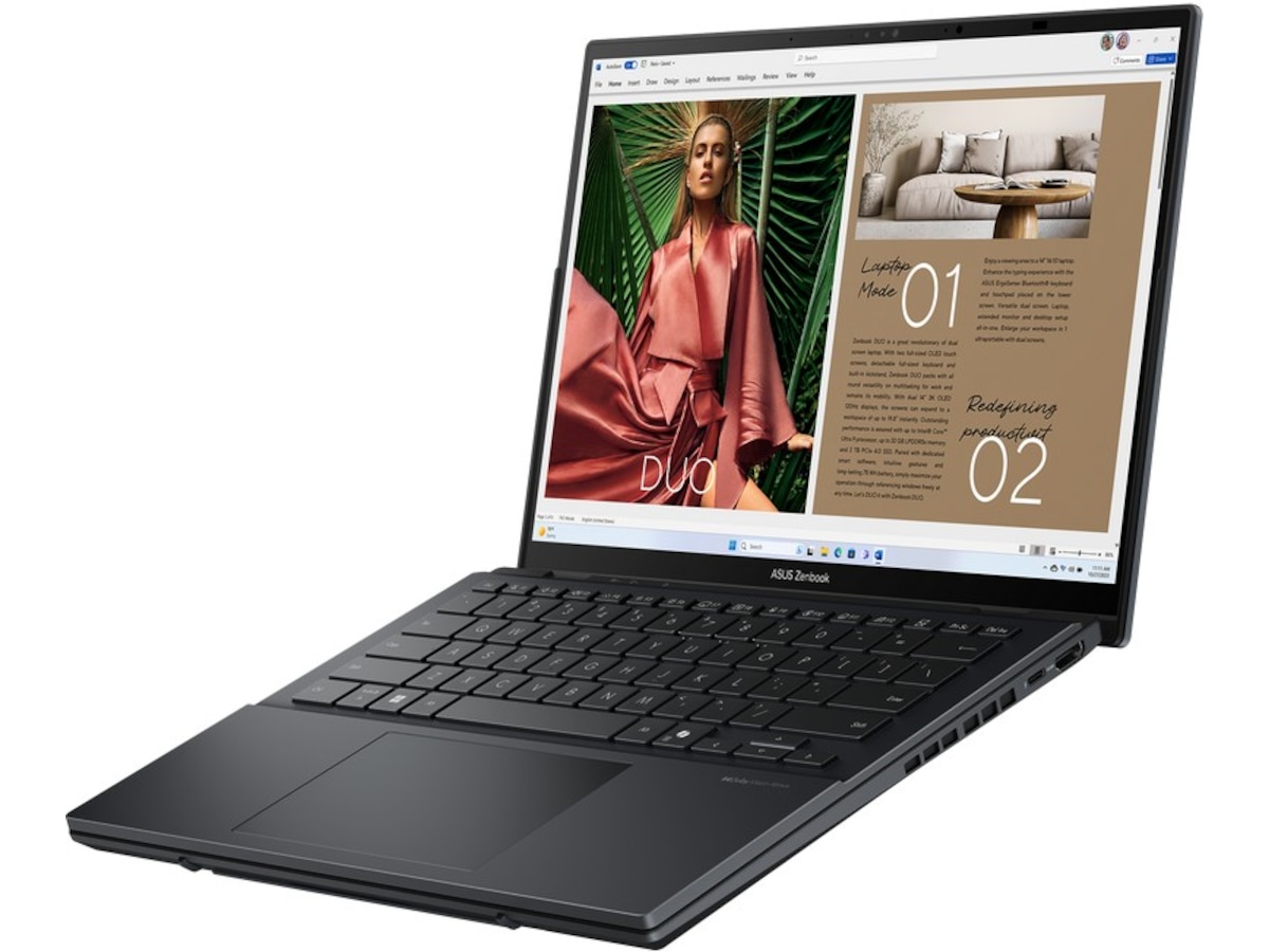 ASUS Zenbook Duo UX8406CA 14" FHD OLED pekskärm Datorer - Bärbara / laptop