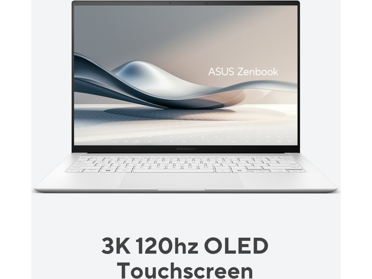 ASUS Zenbook S14 UX5406SA 14" 3K OLED (vit) Datorer - Bärbara / laptop