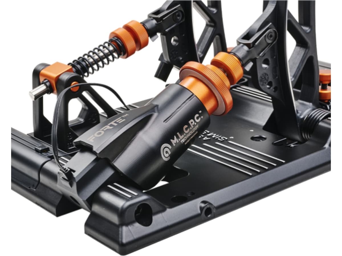 Asetek Forte simracing-pedaler broms och gas Ratt och pedaler