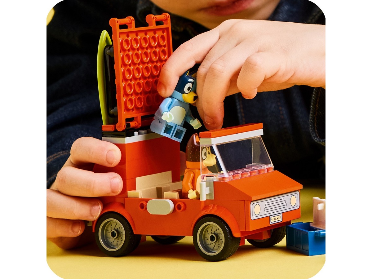 LEGO Bluey Bluey och familjens bilresa till stranden 11202 LEGO