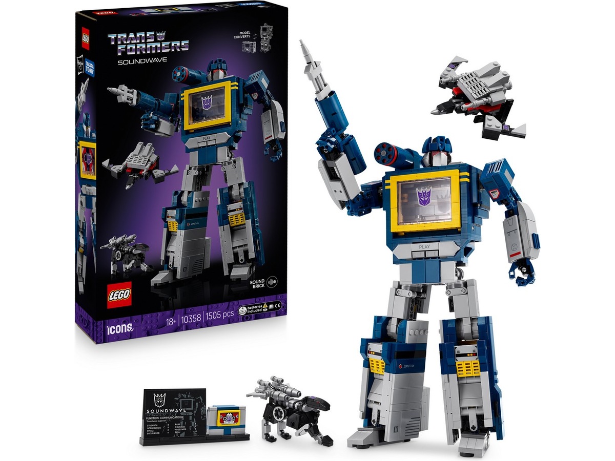 LEGO Icons Transformers: Soundwave 10358 LEGO