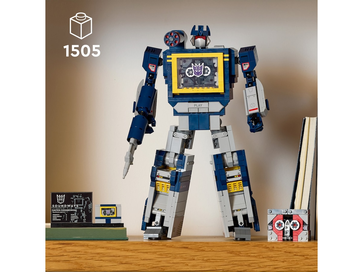 LEGO Icons Transformers: Soundwave 10358 LEGO