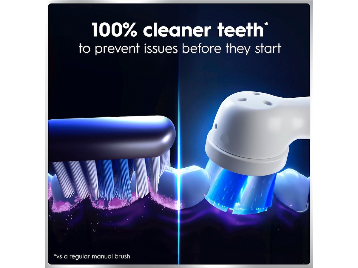 Oral-B iO6 elektrisk tandborste (grå) Tillbehör till tandvård