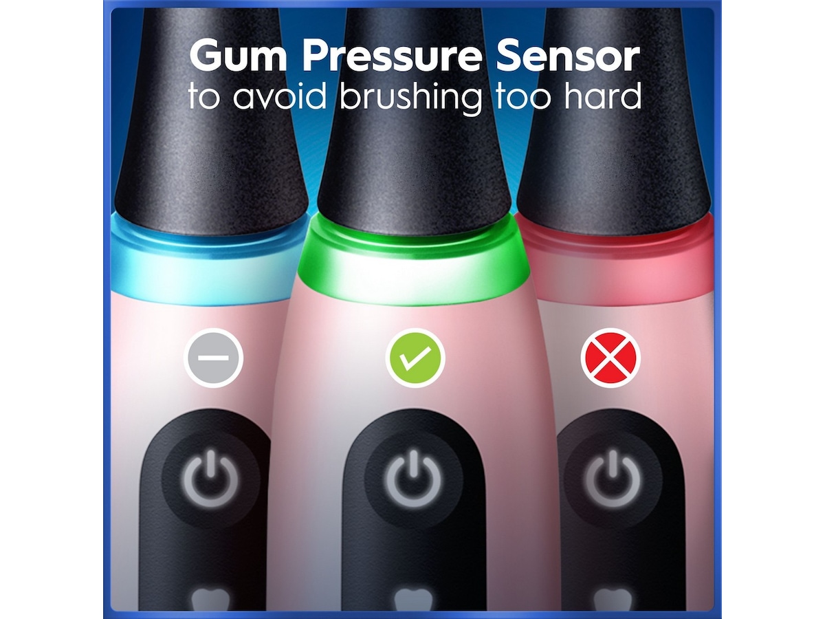 Oral-B iO5 elektrisk tandborste (rosa) Tillbehör till tandvård