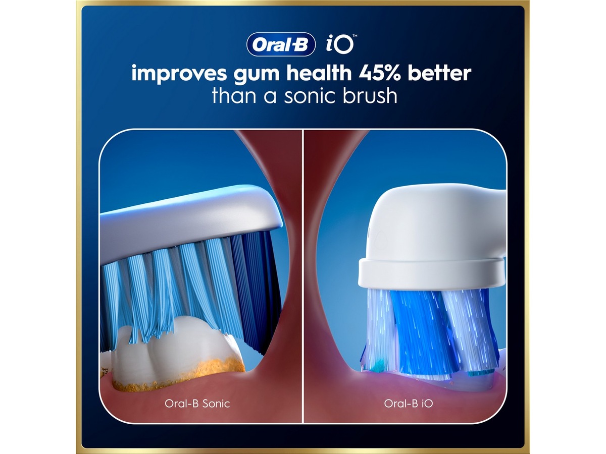 Oral-B iO9 elektrisk tandborste (rosa) Tillbehör till tandvård