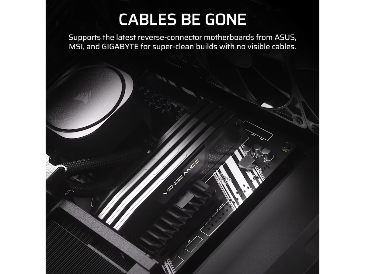 Corsair Frame 4000D LCD RS Performance midi torn (svart) Midi tower