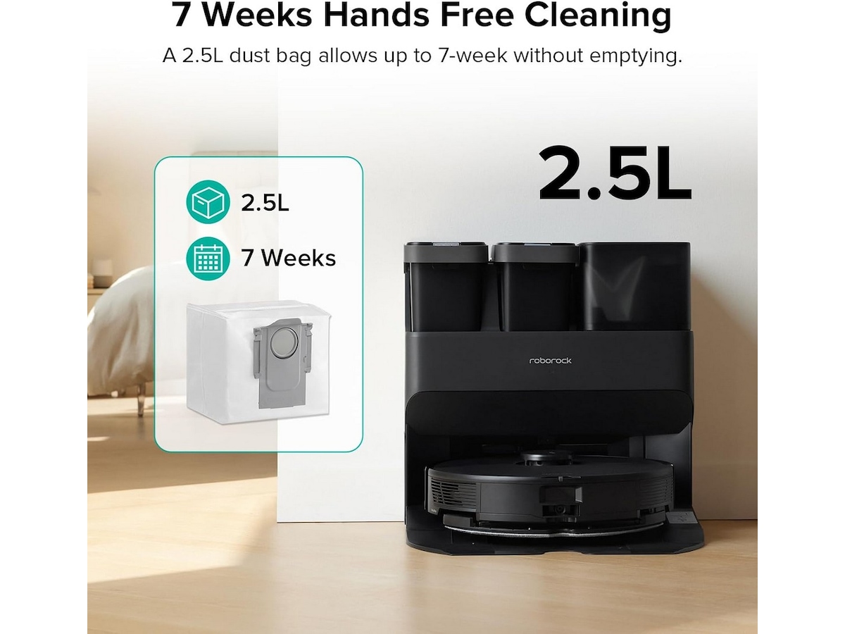 Roborock støvpose til ladestation 6 stk Tillbehör för dammsugare & rengöring